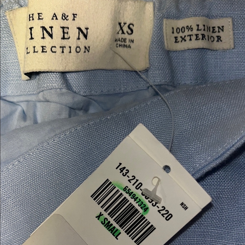 Abercrombie & Fitch Light Blue Skirt